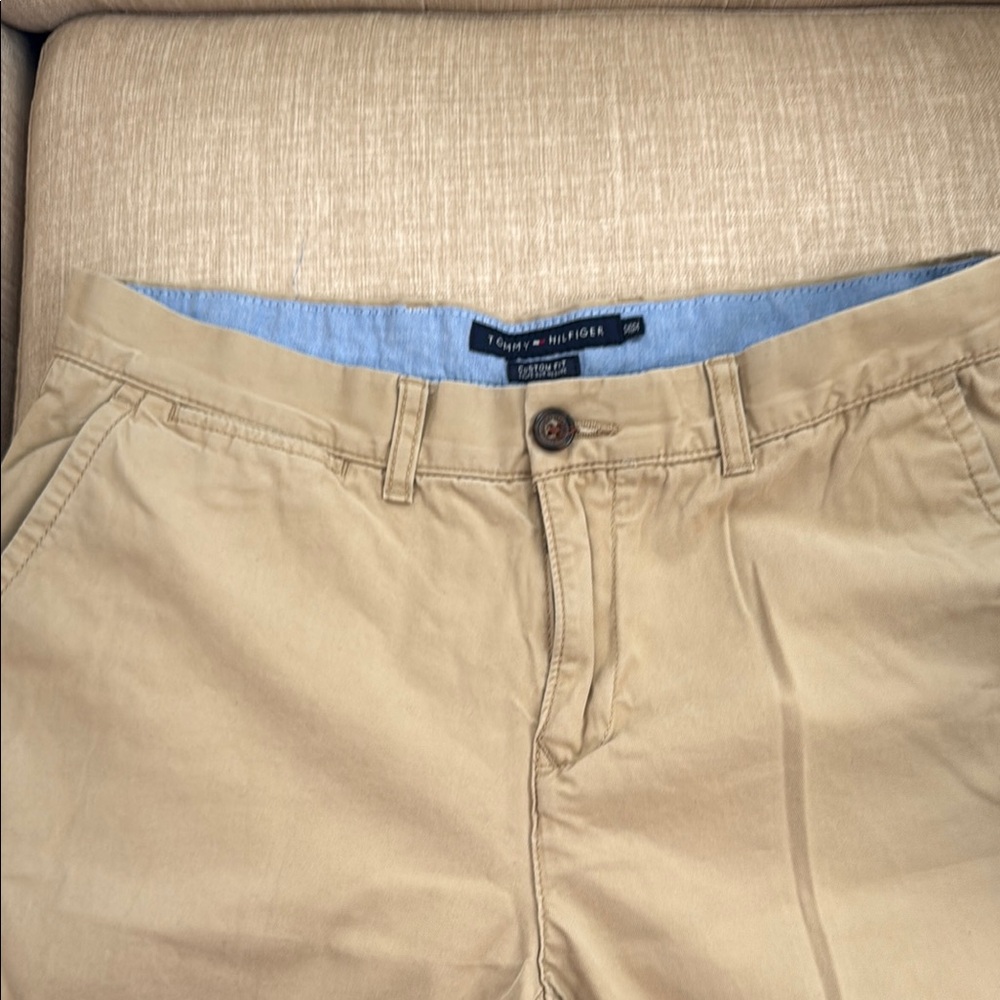 Tommy Hilfiger Tan Chinos Classic Style